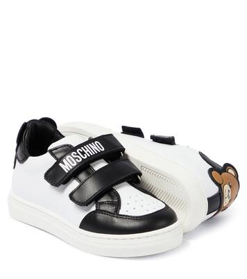 Teddy Bear leather sneakers | Moschino Kids