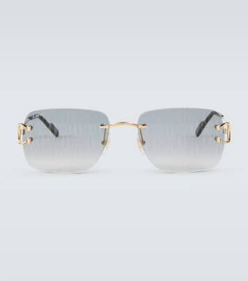 Gafas de sol rectangulares Monogram | Cartier Eyewear Collection