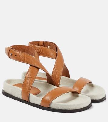 Leather sandals | Toteme