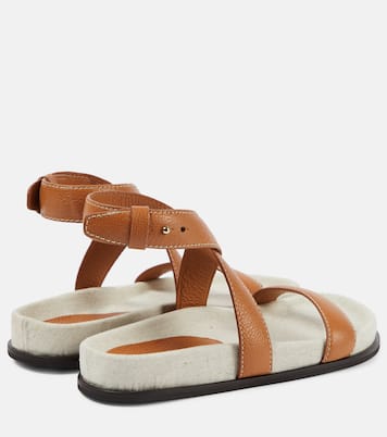 Leather sandals | Toteme