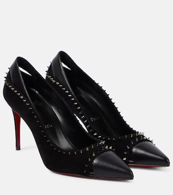 Duvette Spikes 85 leather pumps | Christian Louboutin