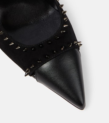 Duvette Spikes 85 leather pumps | Christian Louboutin