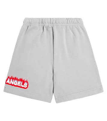 Shorts aus Baumwoll-Jersey | Palm Angels Kids