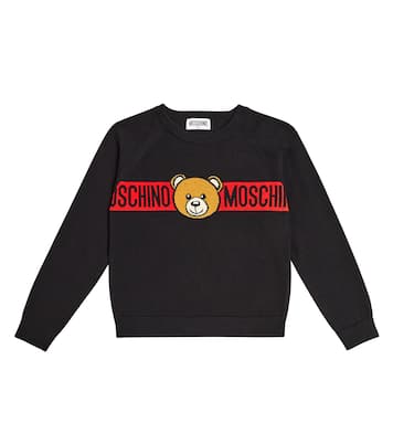 Teddy Bear cotton sweater | Moschino Kids