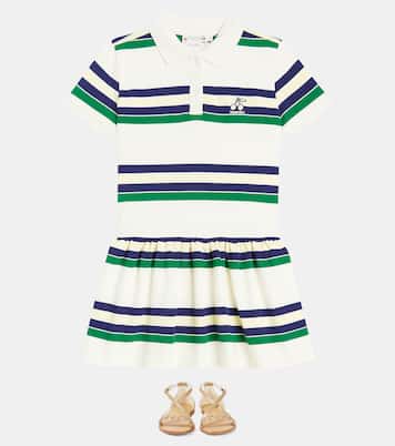 Robe Damia rayée en coton | Bonpoint