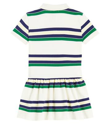 Robe Damia rayée en coton | Bonpoint