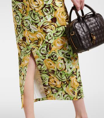 Bedruckter Bleistiftrock Lorelei aus Twill | Emilia Wickstead