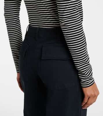 Pantalon ample Leon en coton | Nili Lotan