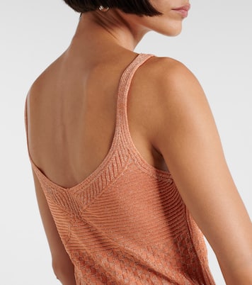 Top aus Lamé | Missoni