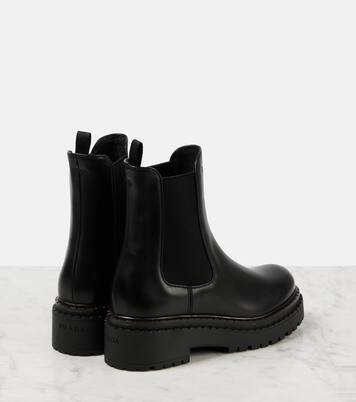 Chelsea Boots aus Leder | Prada