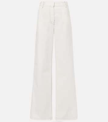 Jeans rectos de tiro alto | Dries Van Noten