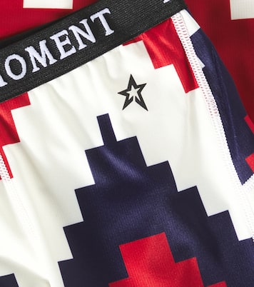 Logo chevron jersey leggings | Perfect Moment Kids