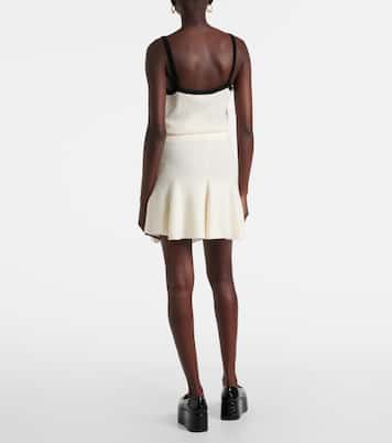 Minirock aus Wolle | Ganni