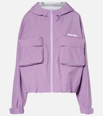 Technical canvas jacket | Miu Miu