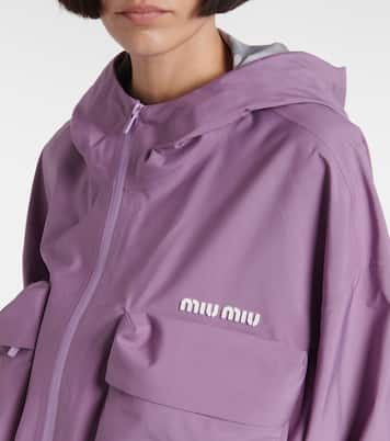 Technical canvas jacket | Miu Miu
