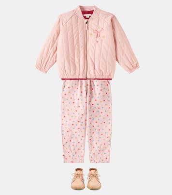 Pantaloni Fen in cotone con stampa | Konges Sløjd