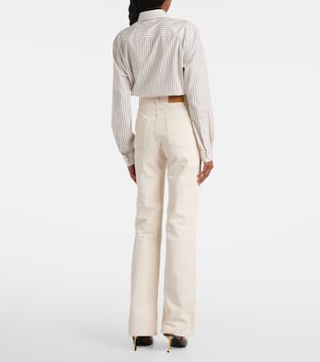 High-Rise Straight Jeans 70's | Saint Laurent