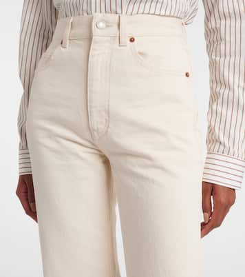 High-Rise Straight Jeans 70's | Saint Laurent