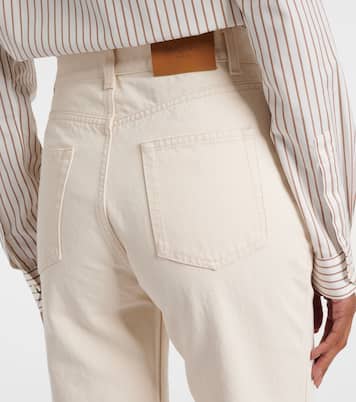 High-Rise Straight Jeans 70's | Saint Laurent