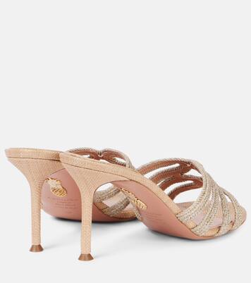 Pantoletten Playita 75 | Aquazzura