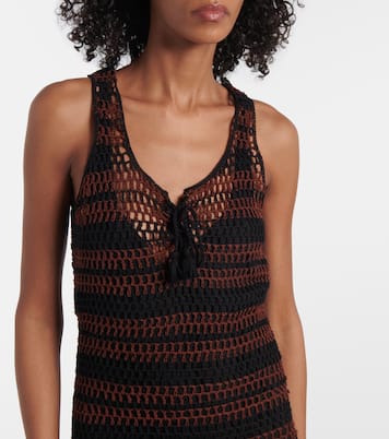 Minikleid Pimento aus Häkelstrick | Anna Kosturova