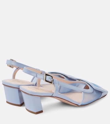 Pumps slingback Belle Vivier 45 in pelle | Roger Vivier