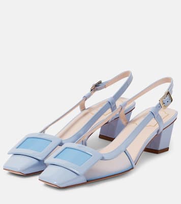 Pumps slingback Belle Vivier 45 in pelle | Roger Vivier