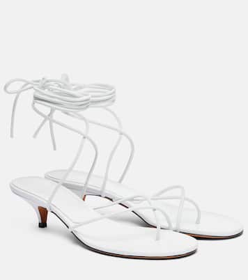 Sandalen Slash Tie 40 aus Leder | Proenza Schouler