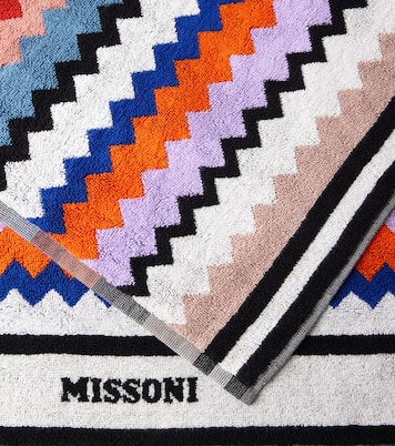 Riverbero cotton terry beach towel | Missoni