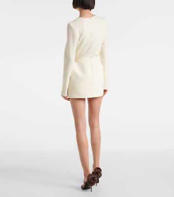 Minikleid aus einem Wollgemisch | Magda Butrym