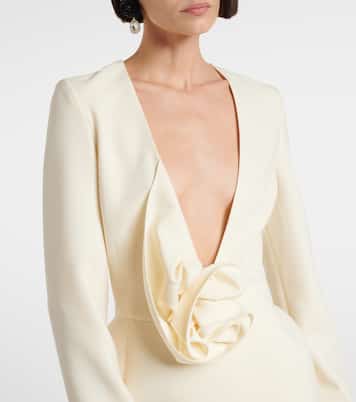 Minikleid aus einem Wollgemisch | Magda Butrym