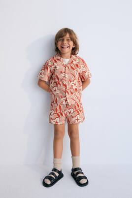 Filotis floral cotton shirt | The New Society