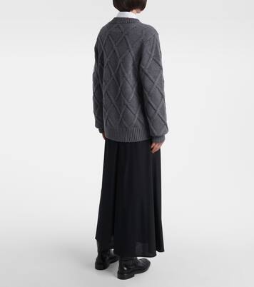 Jersey trenzado de lana virgen | Jil Sander