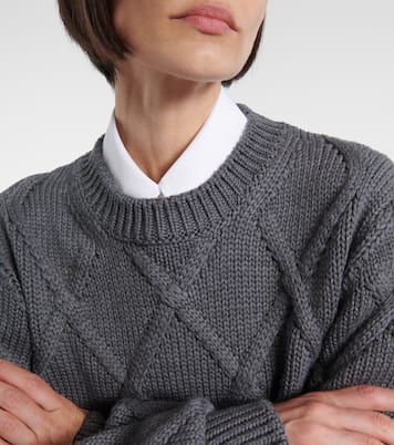 Jersey trenzado de lana virgen | Jil Sander