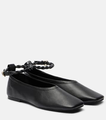 Steele leather ballet flats  | A.Emery