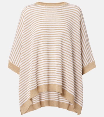 Knitted striped top | Brunello Cucinelli