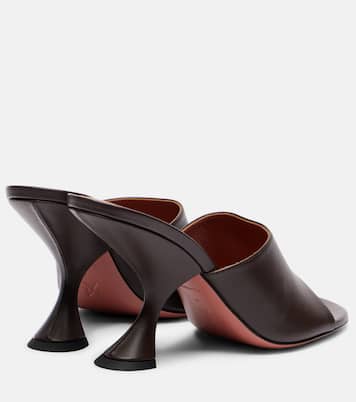 Taylor 90 leather mules | Amina Muaddi