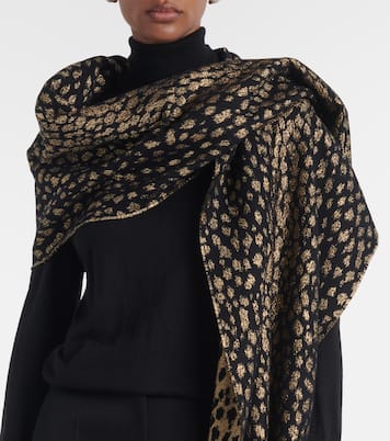 Bufanda en mezcla de lana y cachemir | Valentino