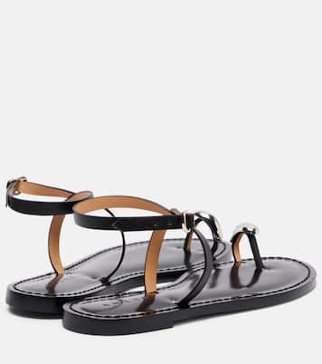 Kigali embellished leather sandals | Amanu