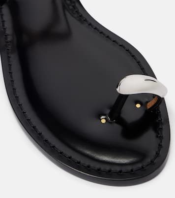 Kigali embellished leather sandals | Amanu