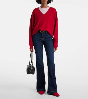 Tropea high-rise flare jeans | AG Jeans