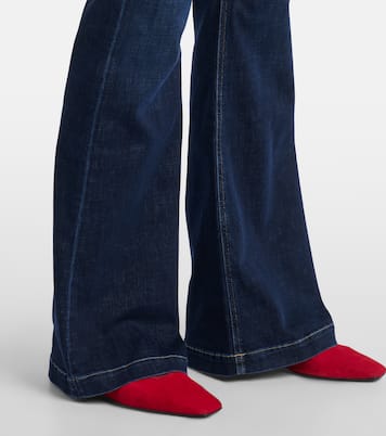 Tropea high-rise flare jeans | AG Jeans