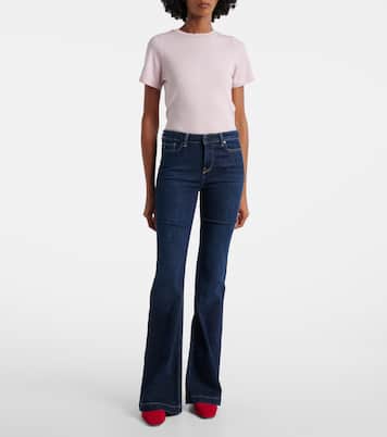 Tropea high-rise flare jeans | AG Jeans