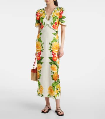 Maxikleid aus Leinen | Farm Rio