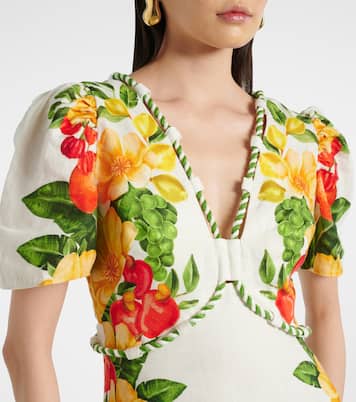 Maxikleid aus Leinen | Farm Rio