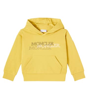 Logo cotton jersey hoodie | Moncler Enfant