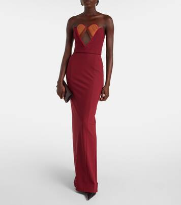 Robe bustier longue  | Nensi Dojaka