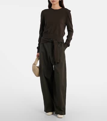 Souris 55 leather derby pumps | Lemaire