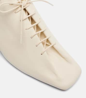 Souris 55 leather derby pumps | Lemaire