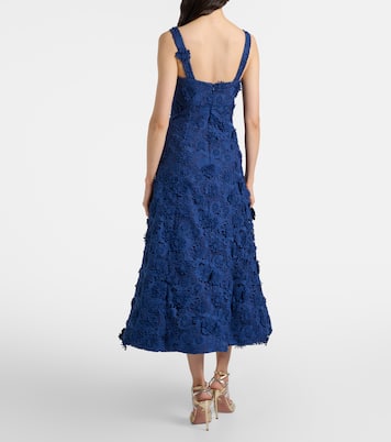 Odette lace midi dress | Leo Lin